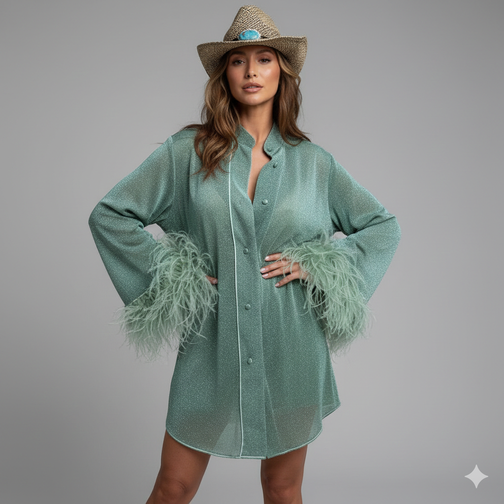 Janina | Elegantes und Bequemes Zweiteiliges Set mit Stehkragen