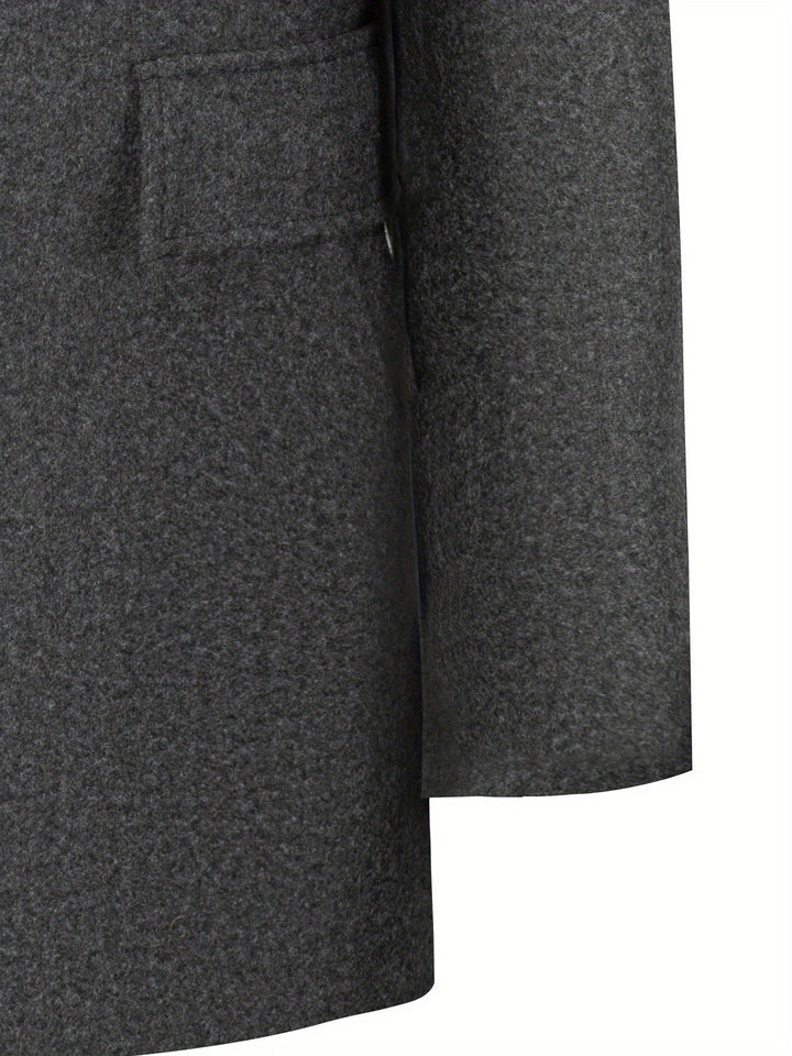 Douglas | Single-Breasted Overcoat – Timeless Elegance for Men