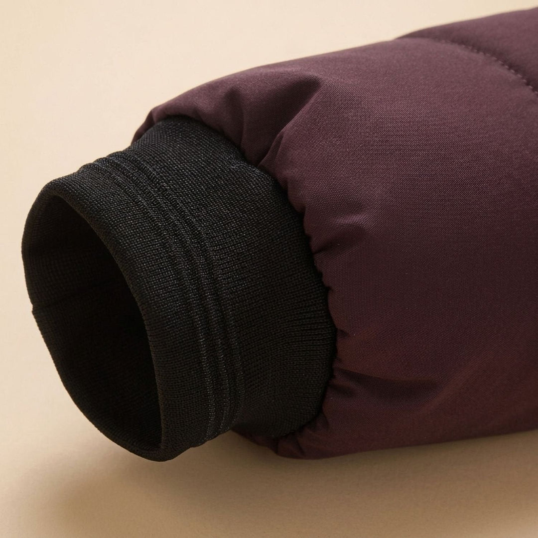 Dominik | Steppjacke für Herren – Gefütterte Winterjacke mit Stehkragen