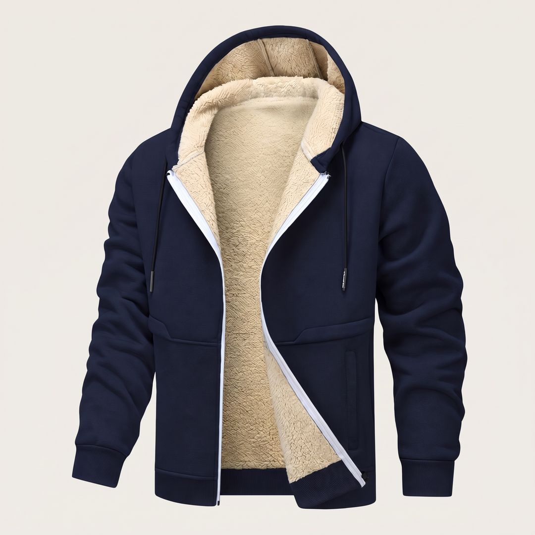 Teddy | Teddy Lined Zip Jacket – Bequeme Wärme für Männer