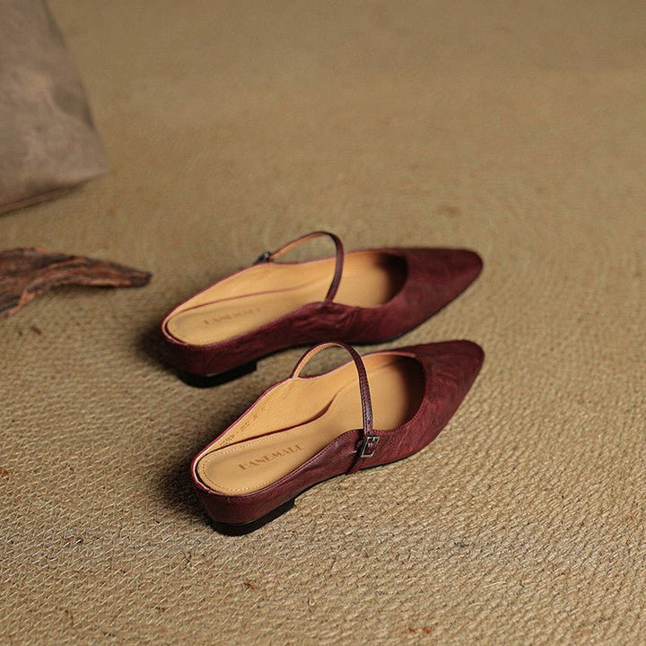 Camilla | Timeless and Elegant Leather Mules