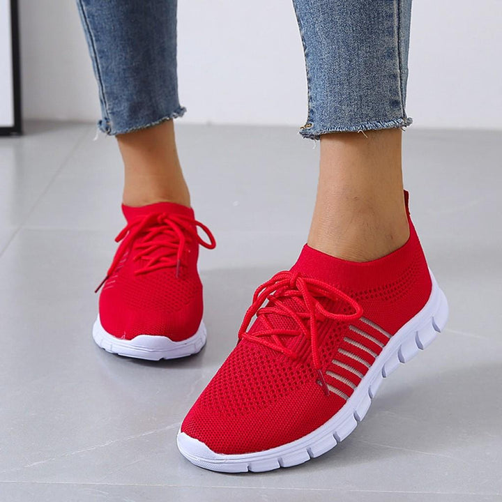 Amelia | Orthopädische Und Sportliche Flyknit-Sneaker