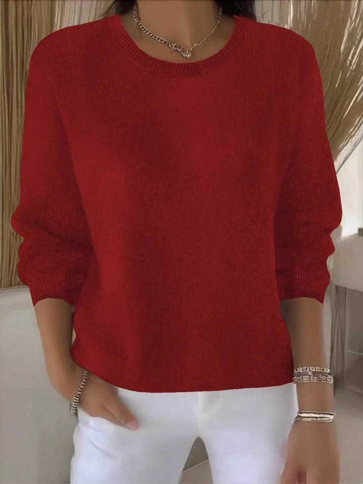 Claudia | Knitted Sweater – Cozy Casual Style for Women