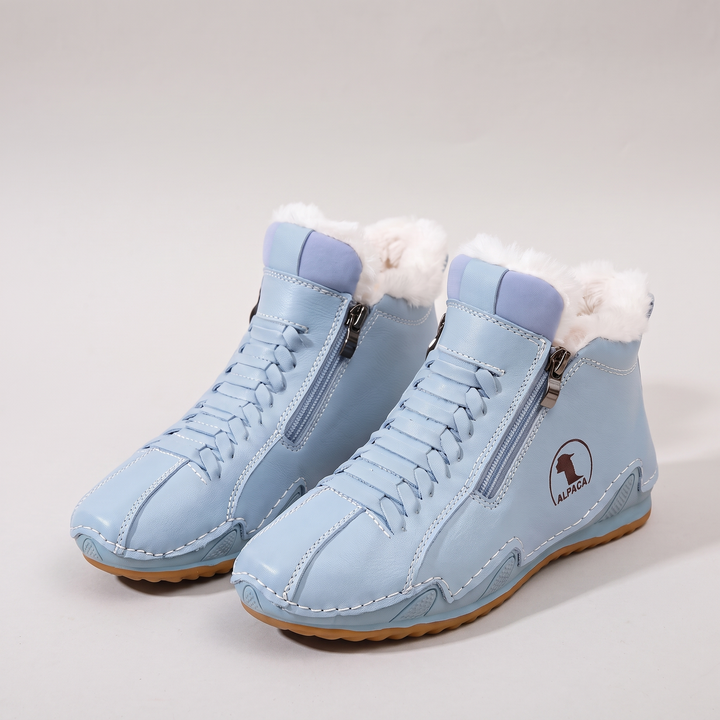 Alpaca | Winterstiefel mit Fellfutter – Warme kuschelige Schuhe für Frauen