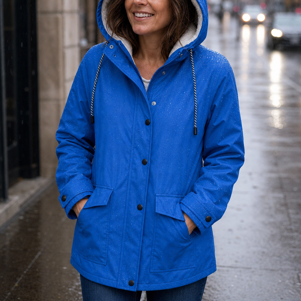 Windloft | Wasserabweisende Plush-lined Kapuzenjacke
