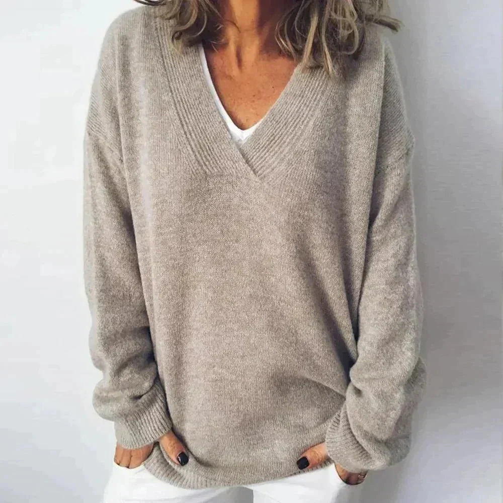 Lexies | Sweater – Luxurious V-Neck Style for Women