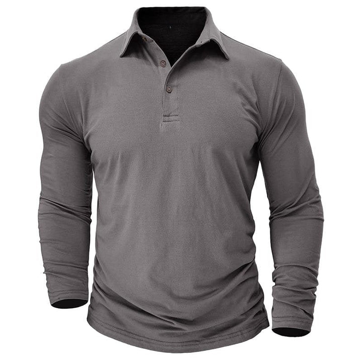 Owen | Langärmeliges Polo – Stilvolle Eleganz für Männer