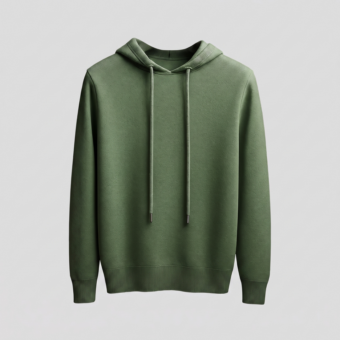 ZARA | Merino Hoodie – Exklusiv Weicher Schnitt für Männer