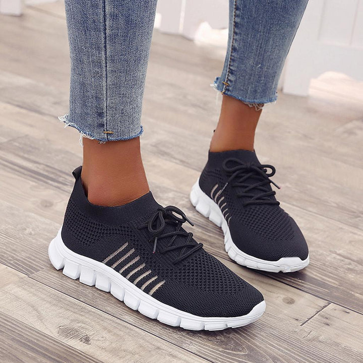 Amelia | Orthopädische Und Sportliche Flyknit-Sneaker