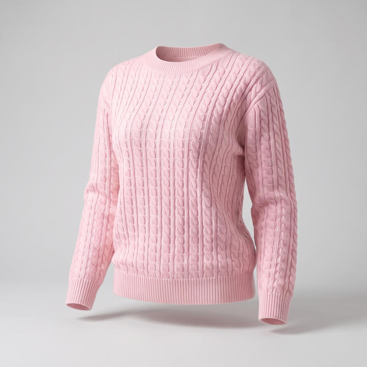Marielle | Kabelstrickpullover – Zeitloses Design für Frauen