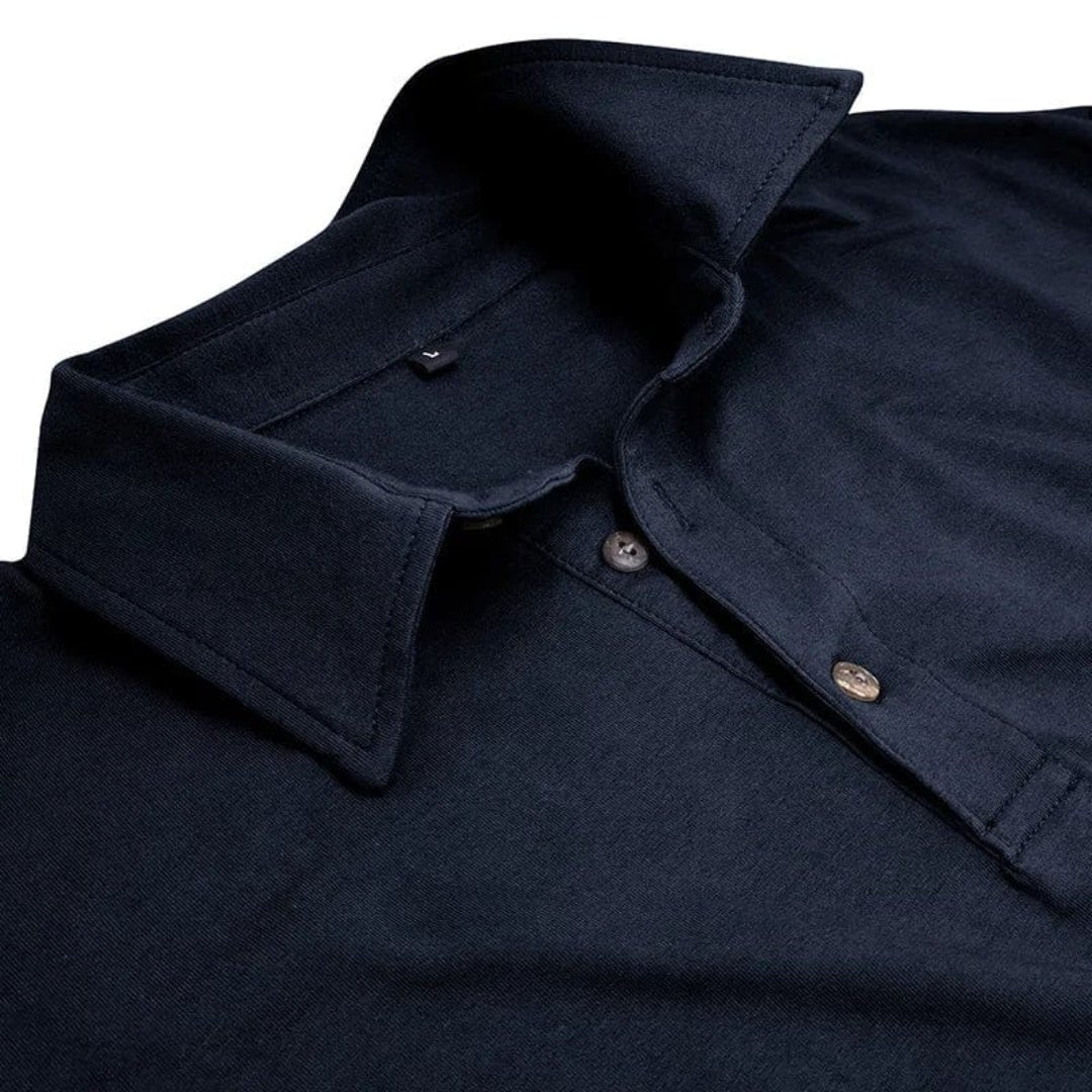 Andrei | Langarm Poloshirt – Casual Stil für Herren