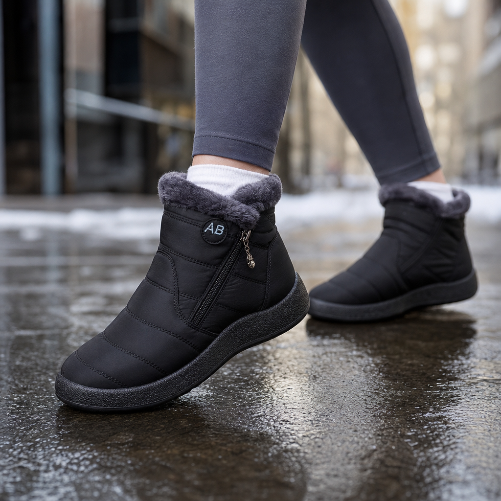 Lunavia | Zipper Ankle Boots – Warm und Wasserabweisend für Frauen