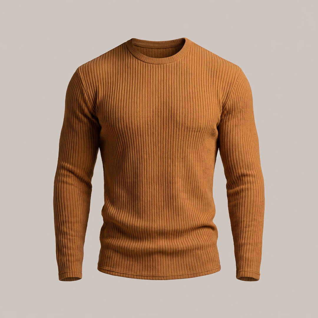 Ribbed Sweater | Feiner Rippstrick für moderne Eleganz