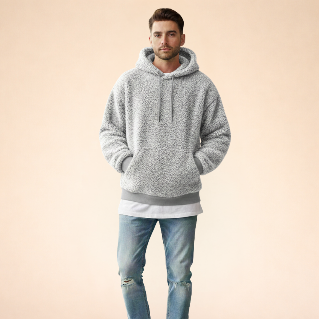 Andreas | Flauschiger warmer und vielseitiger Hoodie