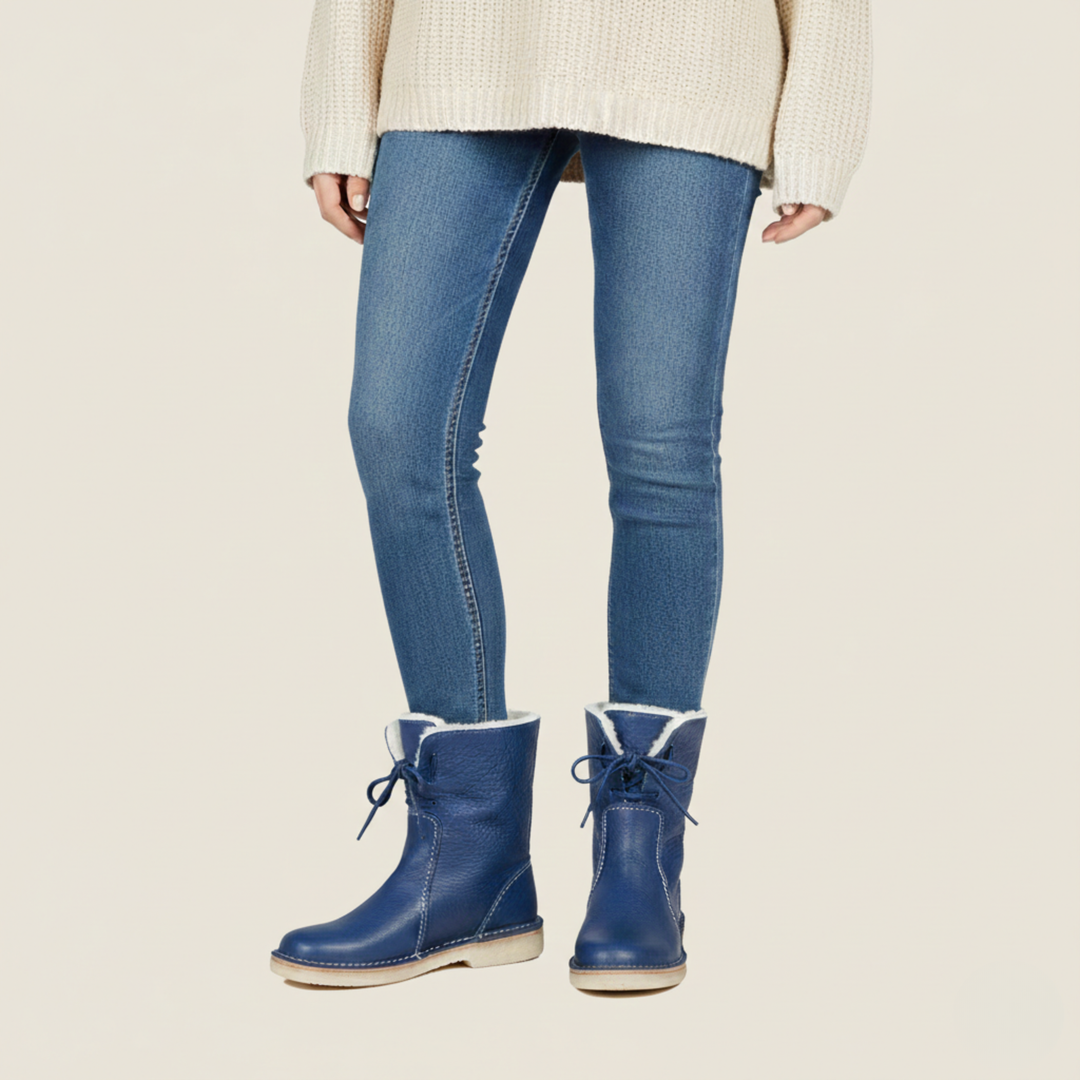 Janina | Elegante gefütterte Winterstiefel