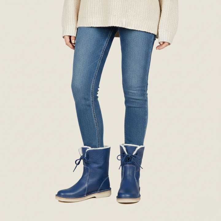 Janina | Elegante gefütterte Winterstiefel