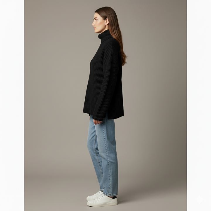 Renata | Damenpullover mit Rollkragen