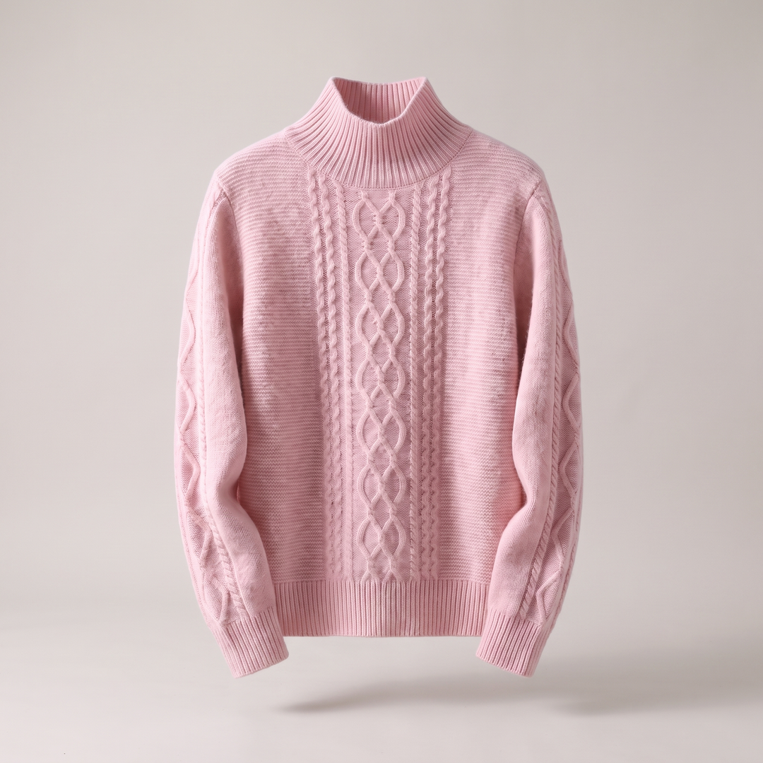 Flauschige | Turtleneck – Einzigartiges Design für Frauen