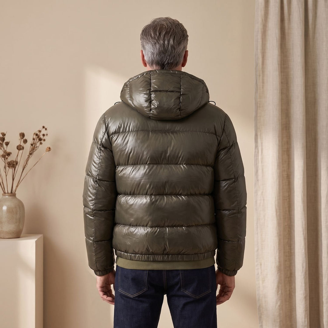 Matthias | Daunenjacke – Wasserabweisend mit Kapuze für Herren