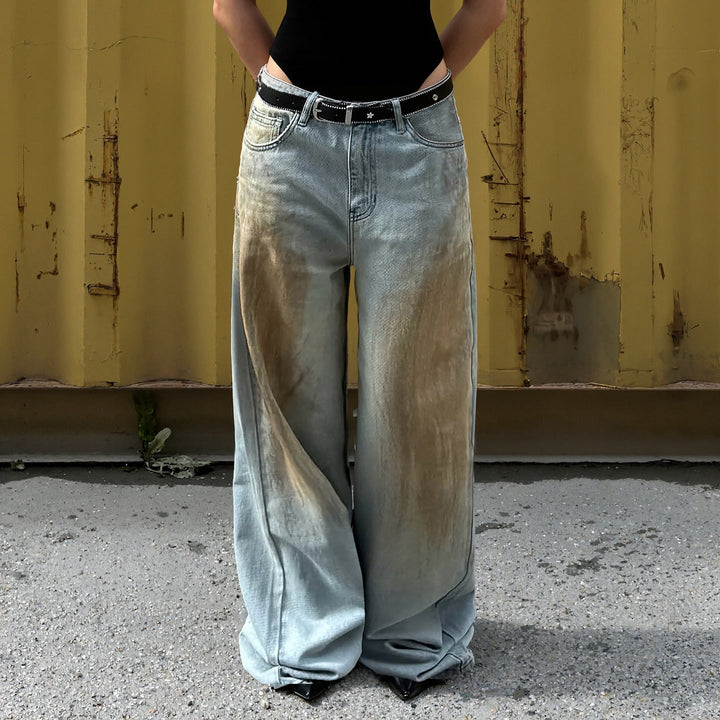 Nora | Retro-Inspired and Cozy Wide-Leg Jeans