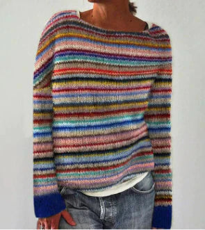 Sophie | Entspannter Strickpullover mit Rundhalsausschnitt
