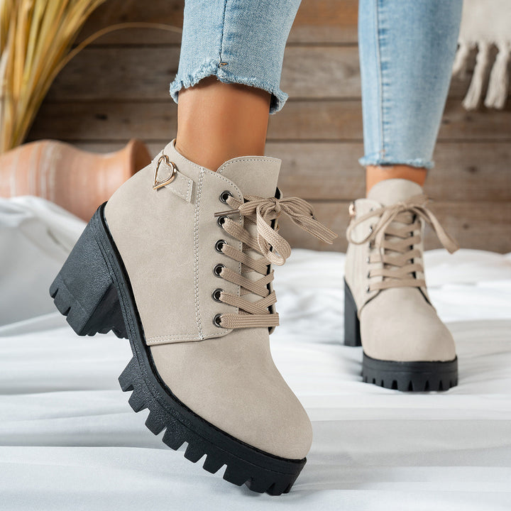 Marlene | Stilvolle Und Elegante Schnürstiefeletten