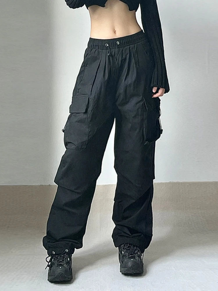 Laura | Modern and Comfortable Wide-Leg Cargo Pants