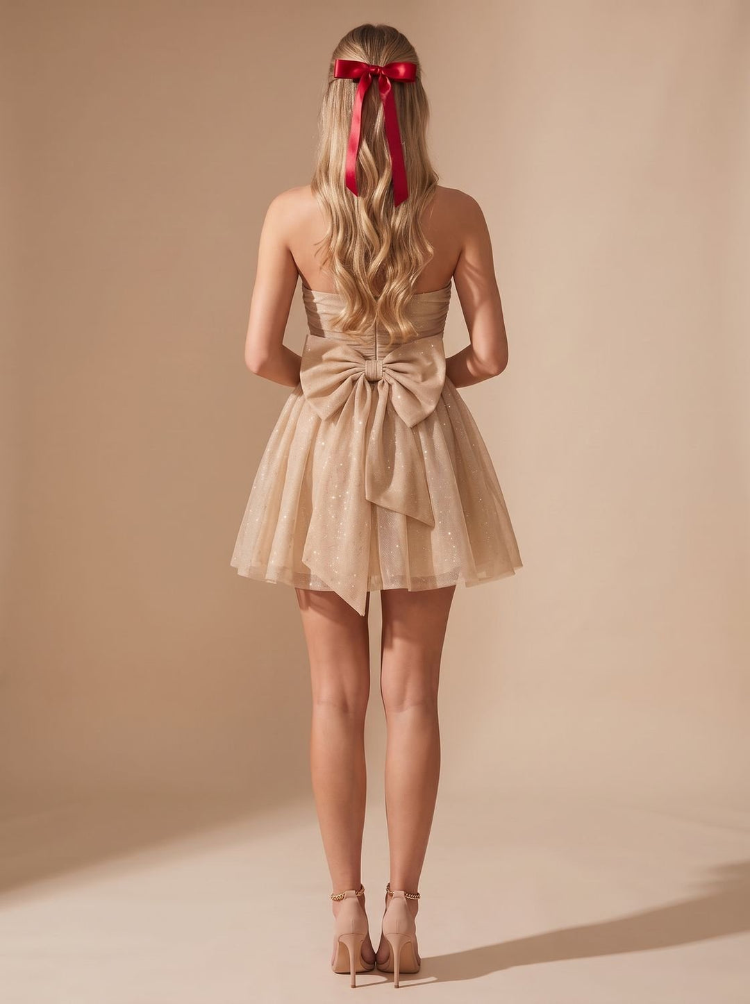 Mia | Mini Dress – Glitter Bustier für Frauen