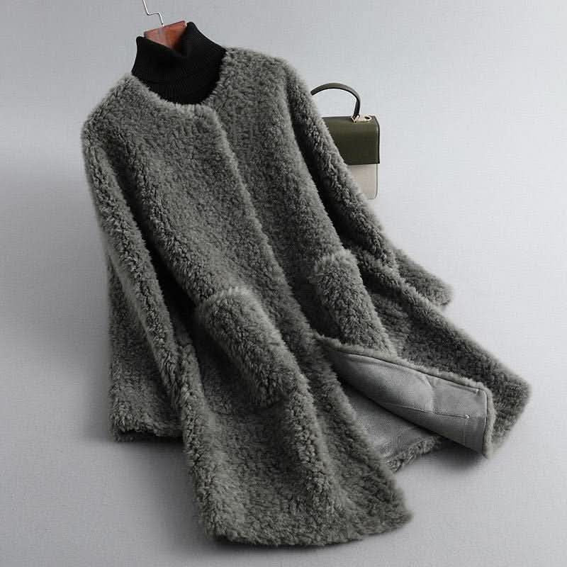 Hollmere | Shearling Coat – Elegante Damenmode für den Winter