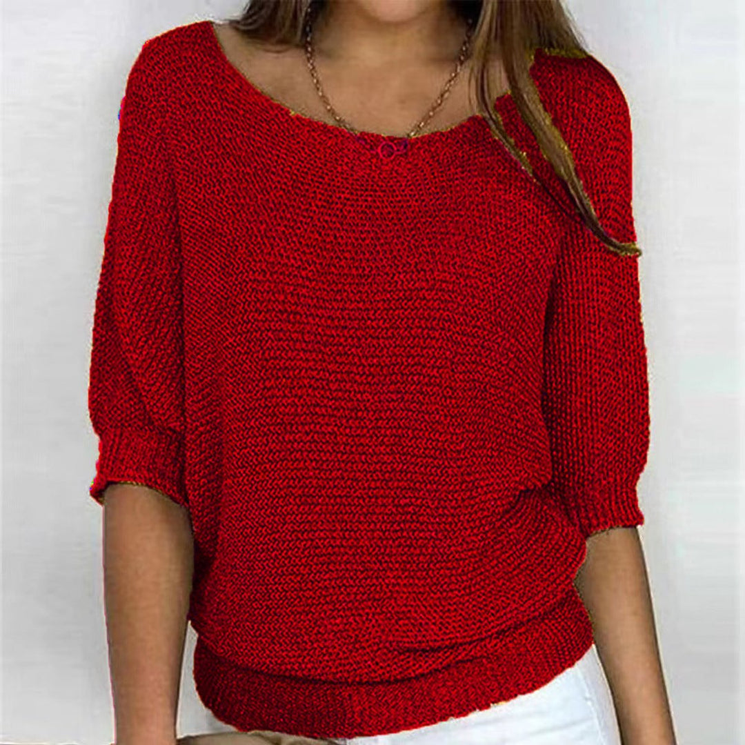 Elena | Lässiger Oversize-Strickpullover für Damen