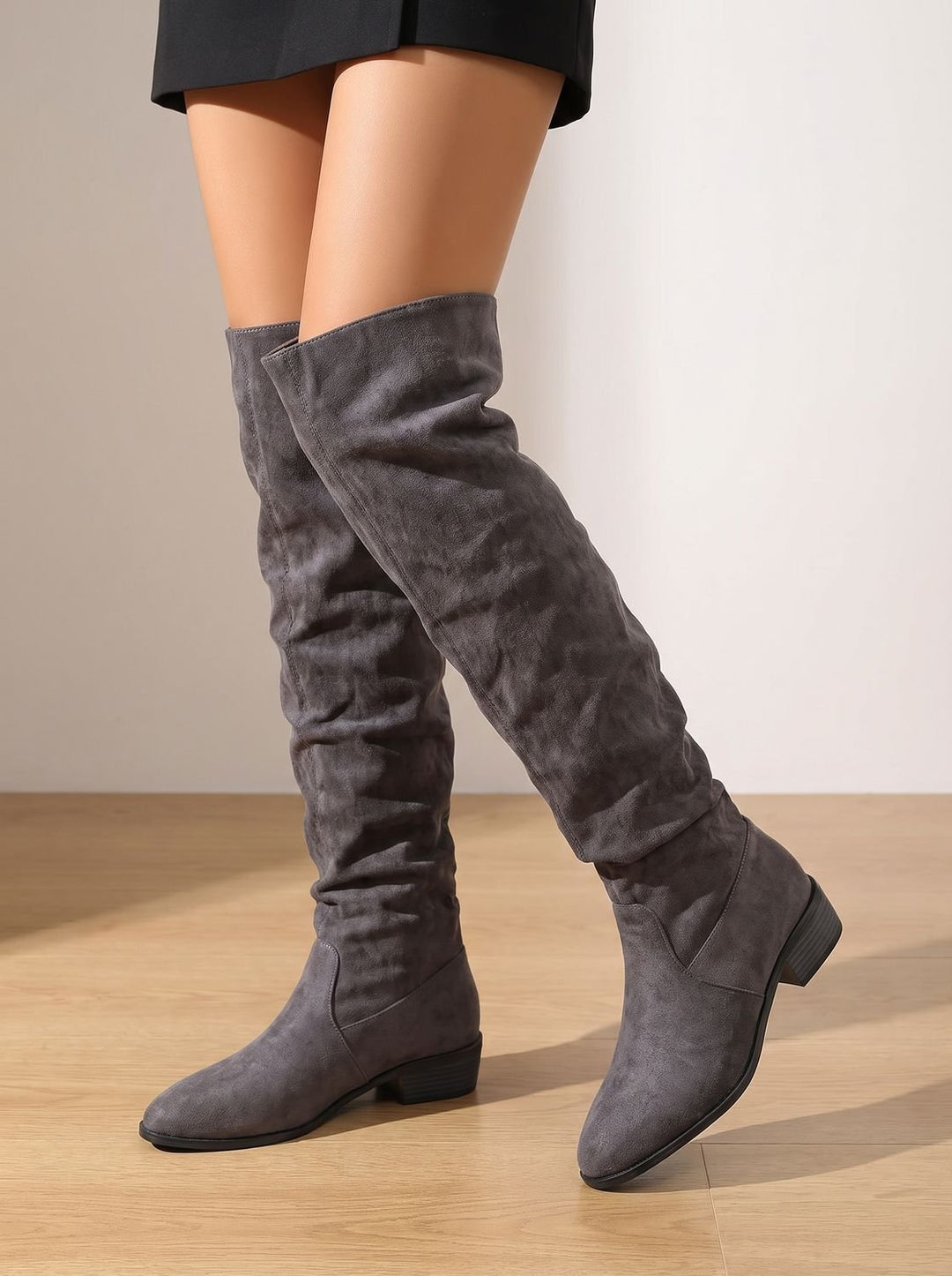 Charlotte | Überknie Stiefel – Eleganter Look für Frauen