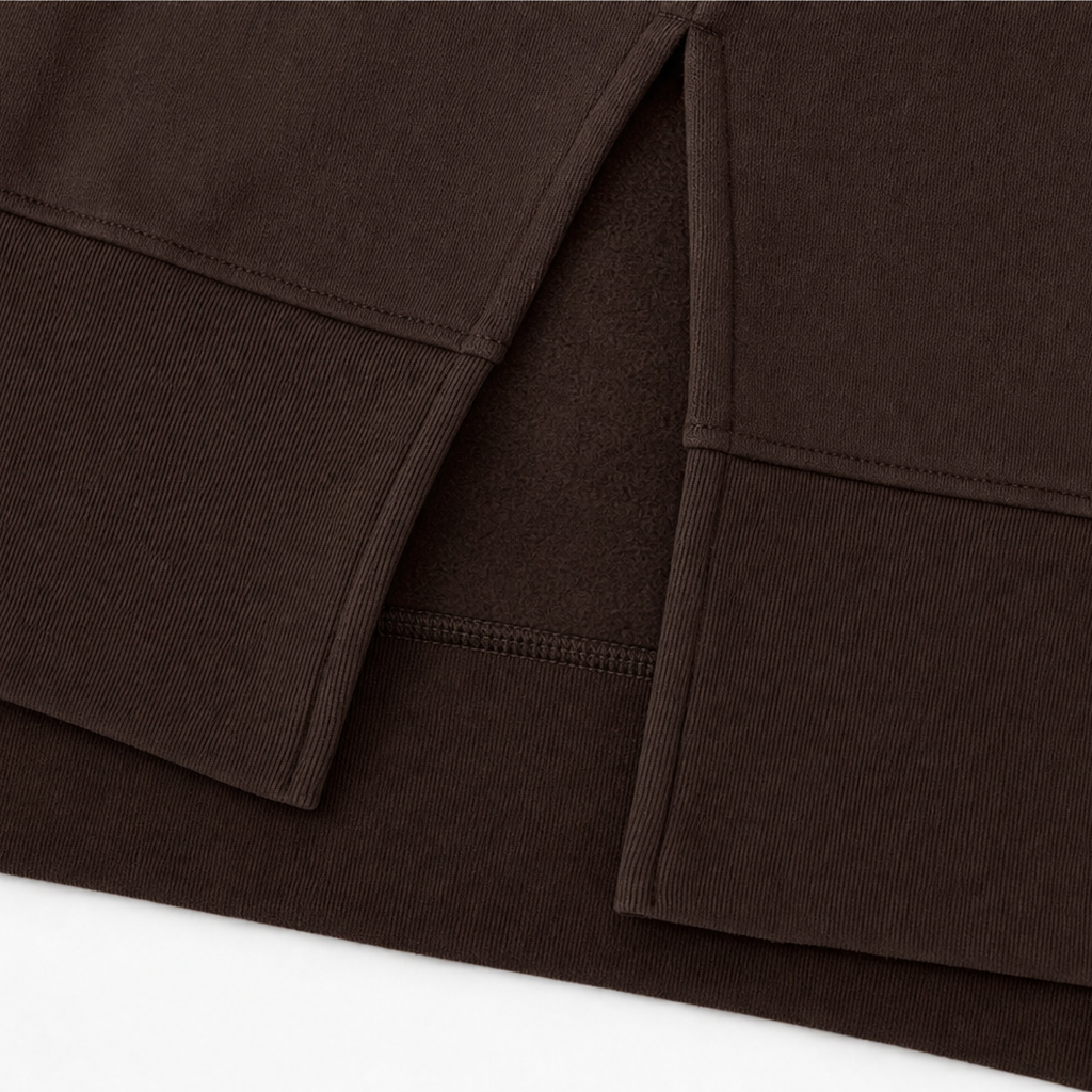 Graceful | Side-Slit Sweatshirt und Leggings Set für Frauen