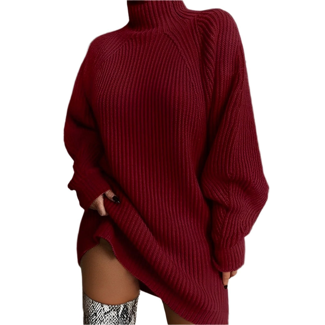 Franziska | Oversized Rollkragenpullover aus Baumwolle für Damen