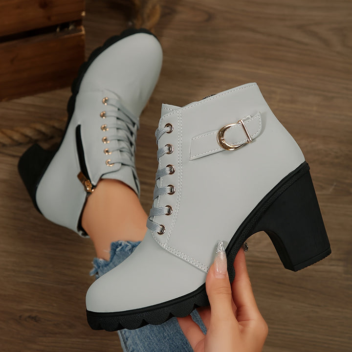 Julia | Stilvolle Und Elegante Schnürstiefeletten