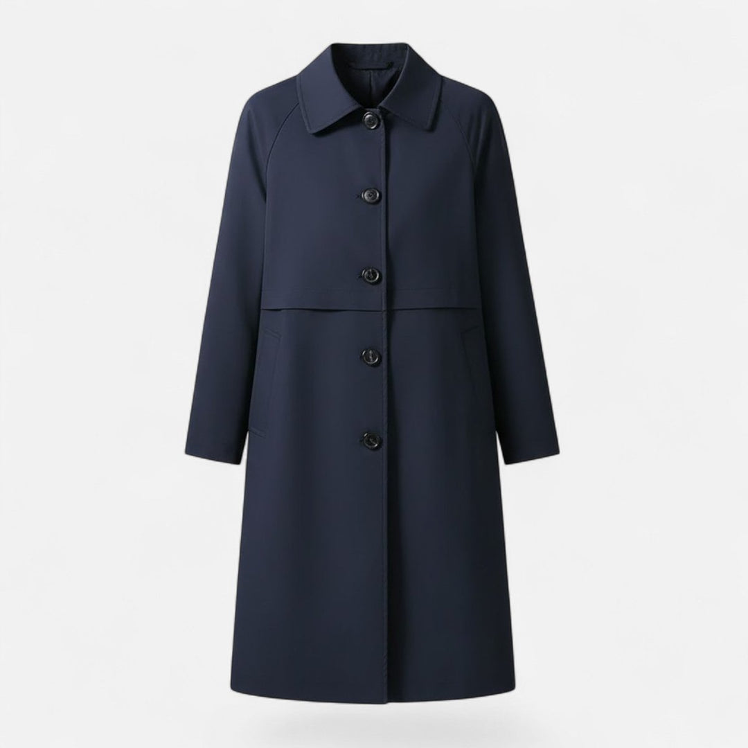 Celina | Klassischer und leichter Midi-Trenchcoat