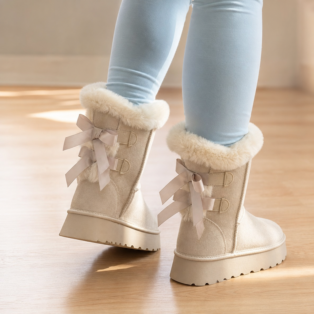Bowelle | Plush-Lined Platform Winter Boots für Damen