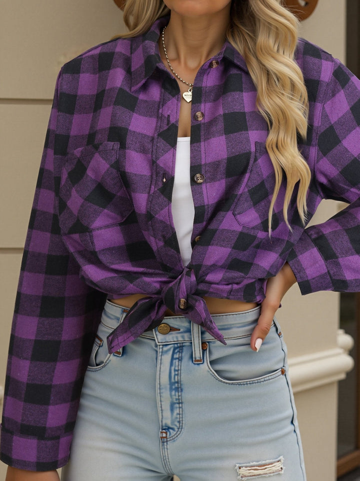 Everly | Buffalo Check Shirt – Cozy and Timeless Style for Women