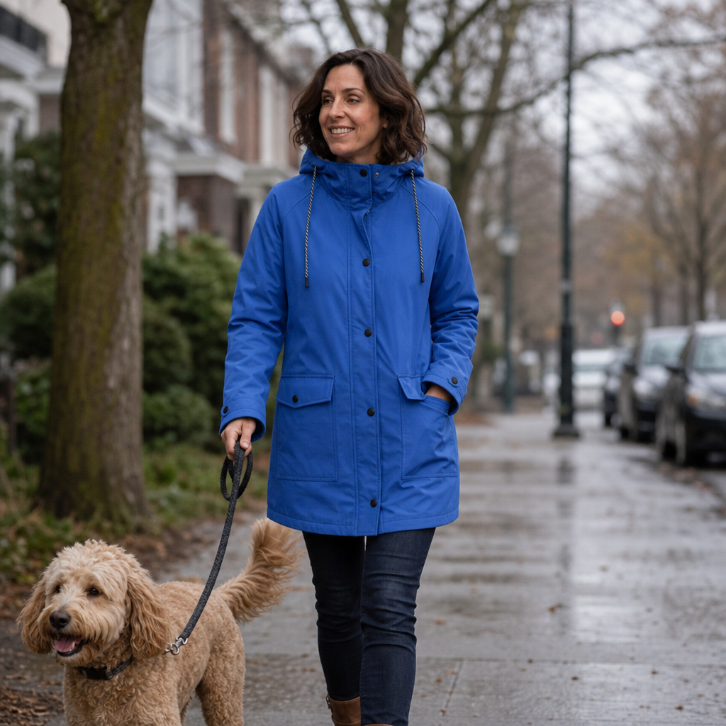 Windloft | Wasserabweisende Plush-lined Kapuzenjacke
