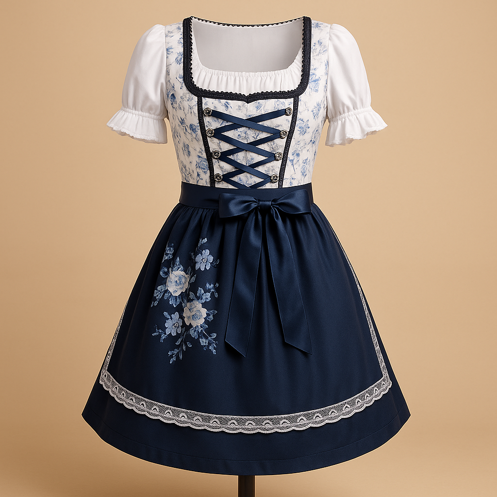 Elena | Elegant Und Traditionell Oktoberfest Dirndl Kleid Für Damen