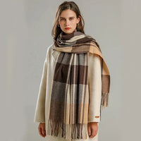 Clara | Eleganter Winter-Scarve für Damen mit Weicher Haptik