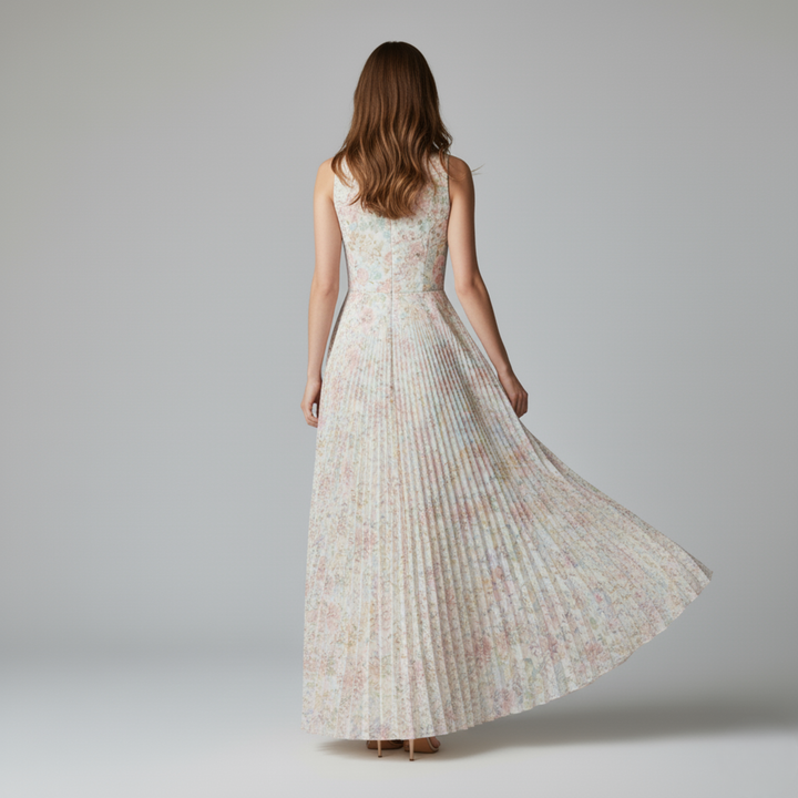 Alessia | Elegantes, ärmelloses Maxikleid