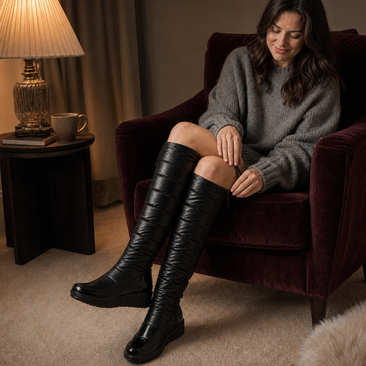 Wearbella | Over-The-Knee Snow Boots – Plush-Lined für warme Beine