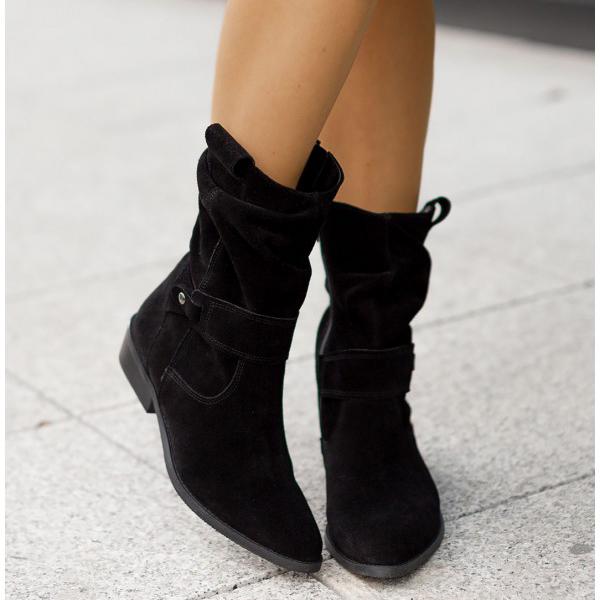 Camilla | Elegante Und Legere Slouch Stiefeletten