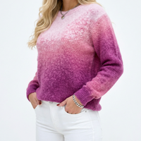 Julia | Moderner Strickpullover Mit Farbverlauf Und Lockerer Passform