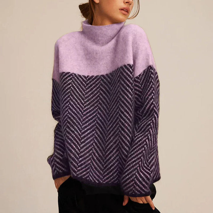 Greta | Rollkragen Pullover – Eleganter Oversized Schnitt für Damen