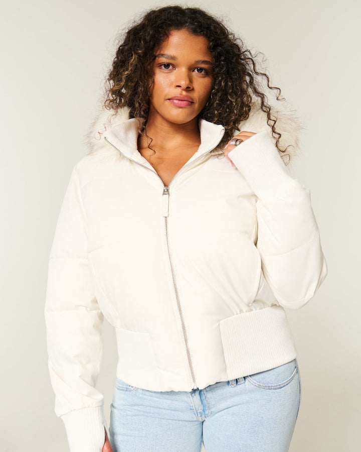 Nora | Quilted Winter Jacket – Elegant Style for Women