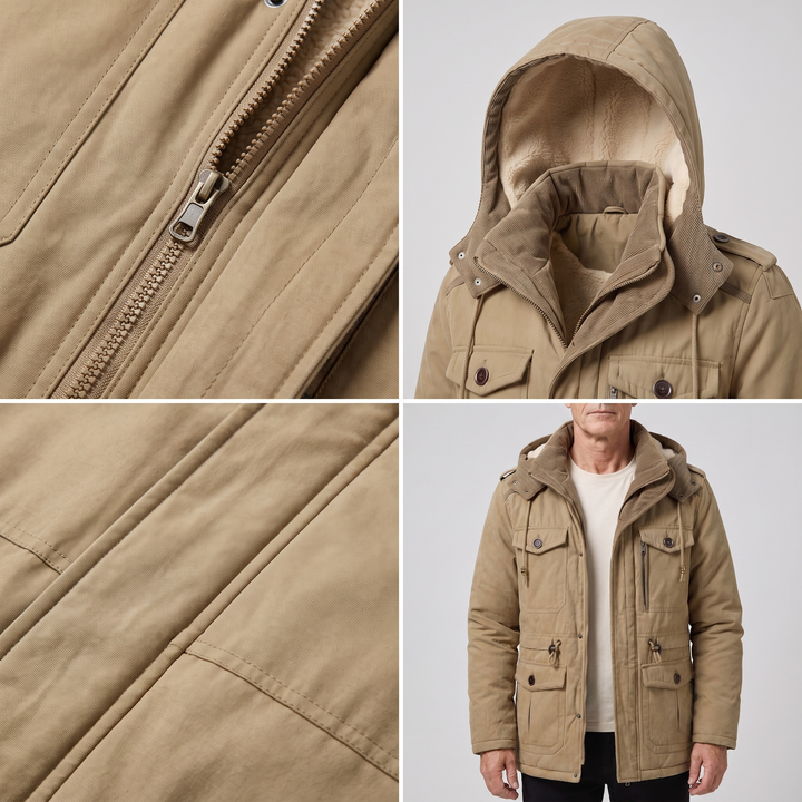 Praktische | Winterjacke mit Kapuze für Männer