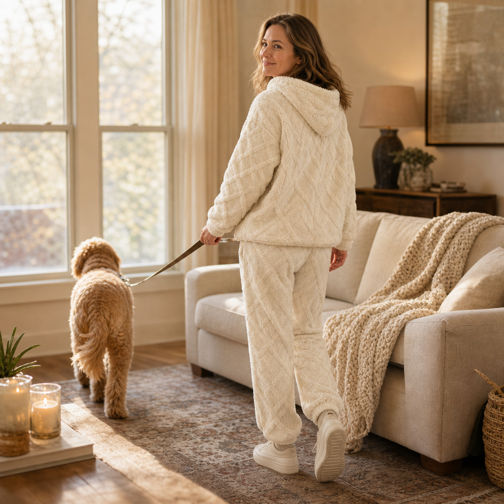 Veloura | Lounge Set – Weich und Warmer Komfort für Zuhause