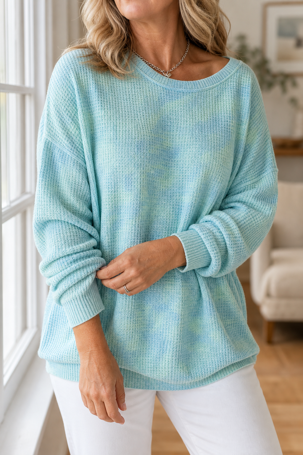 Wearbella | Oversized Ribbed Knit Pullover Sweater – Bequemer Style für jeden Tag