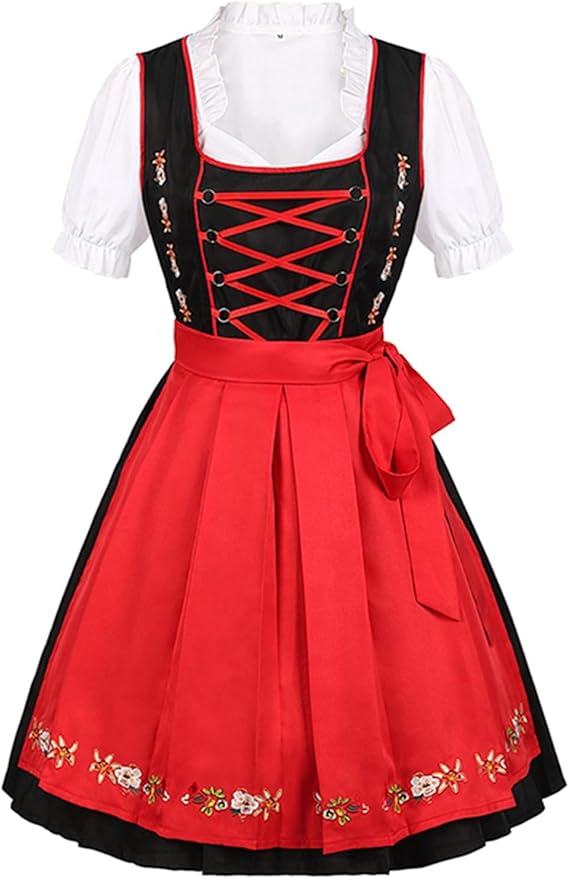 Hannah | Traditionelles Oktoberfest Dirndlkleid Mit Schürze